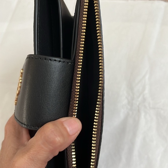 NWT Coach Phone Wallet In Color-block Signature Canvas - Picture 8 of 9